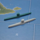3D Printed Out of Box Axis & Allies 1914 Submarine (x10) - Only-Games