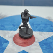 1/72 3D Printed WWII US Ranger Pose 1 (x10) - Only-Games