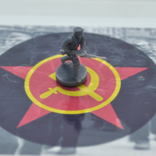 1/72 3D Printed WWII Soviet Marine w/ Lt Machine Gun, Set of 10 - Only-Games
