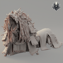Dancing Lion - Realsteone - Terrain Wargaming D&D DnD 32mm 40mm 54mm