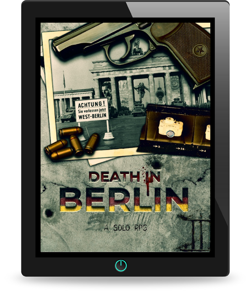 Death In Berlin - Solo RPG rulebook - Only-Games