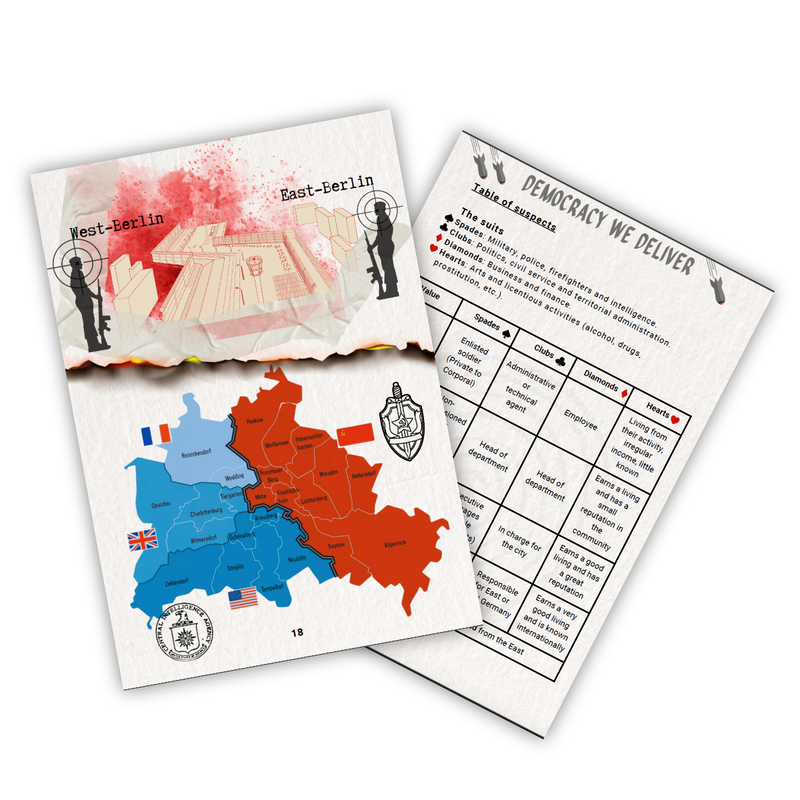 Death In Berlin - Solo RPG rulebook - Only-Games