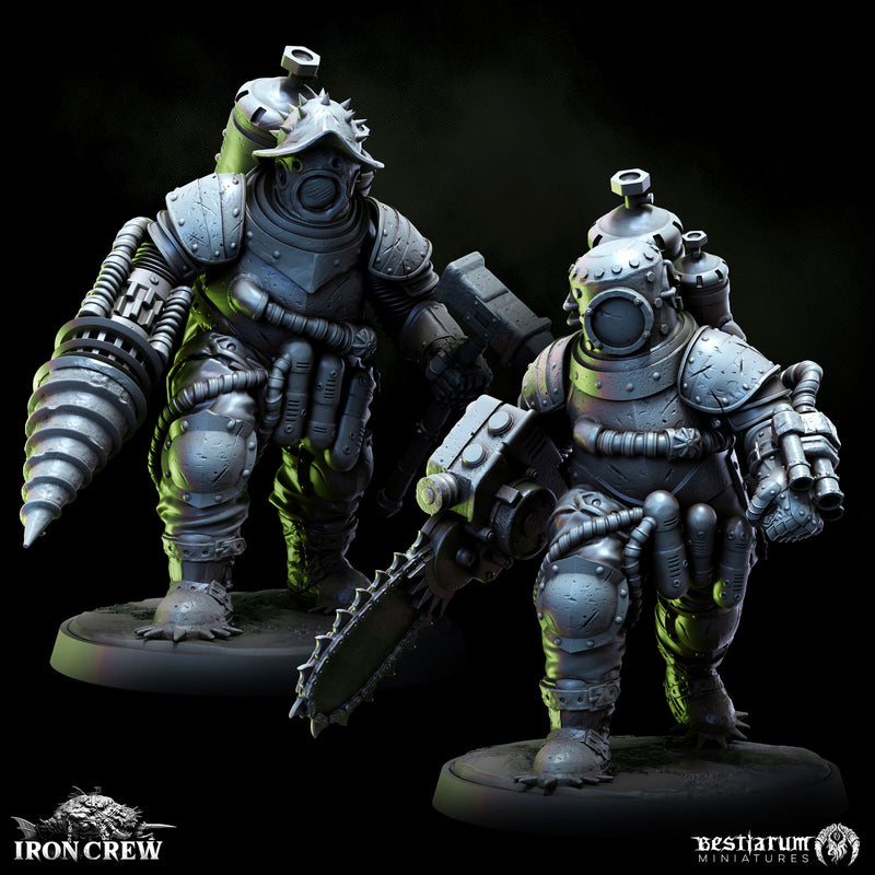 Dieselpunk Naval Raiders | Bestiarum | Wargaming DnD Miniatures - Only-Games