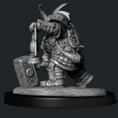 Dwarf Lord (STL, Presupported) – 32mm & 75mm - Only-Games