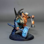 Dwarf Lord (STL, Presupported) – 32mm & 75mm - Only-Games