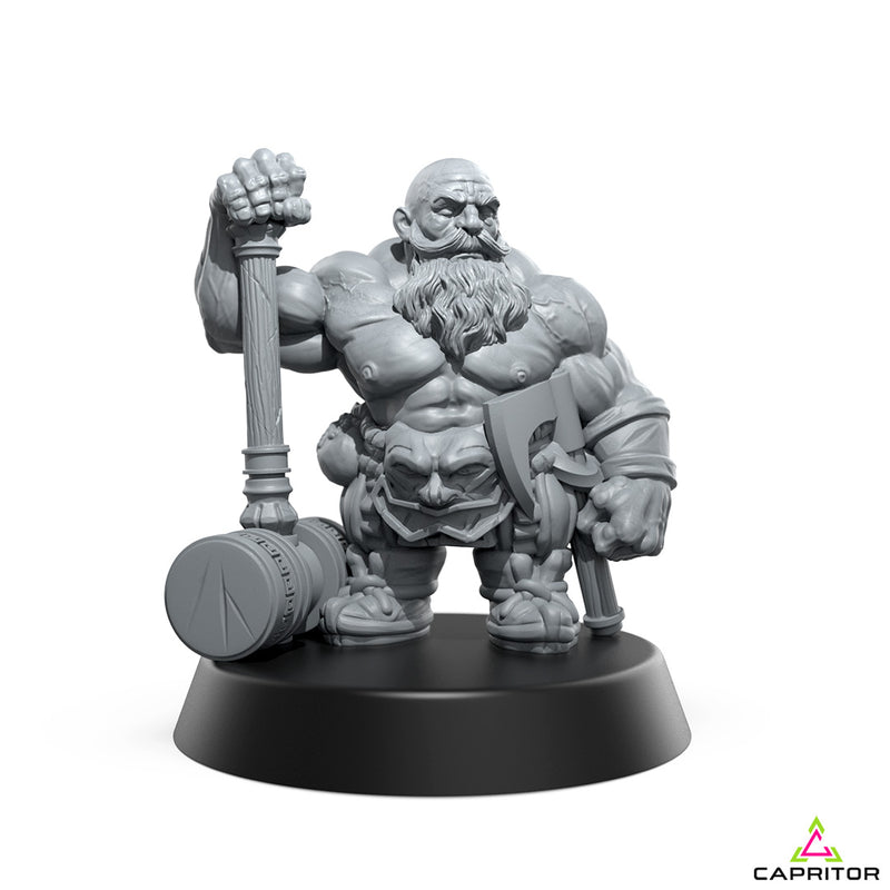 "Dwarf Champion" 28mm Scale - Only-Games