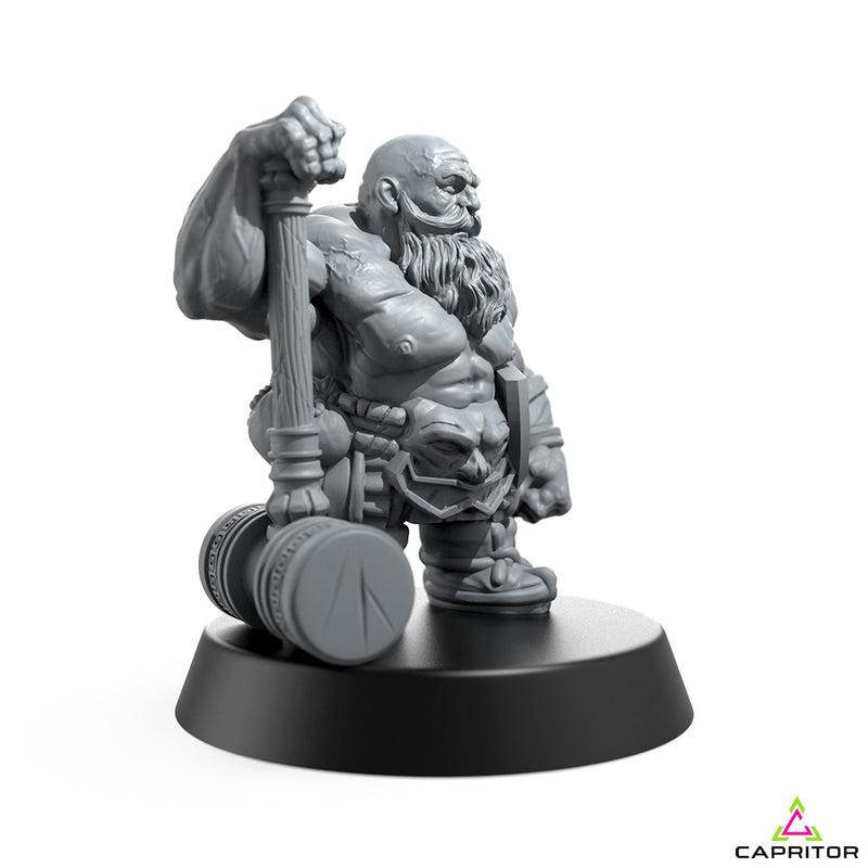 "Dwarf Champion" 28mm Scale - Only-Games