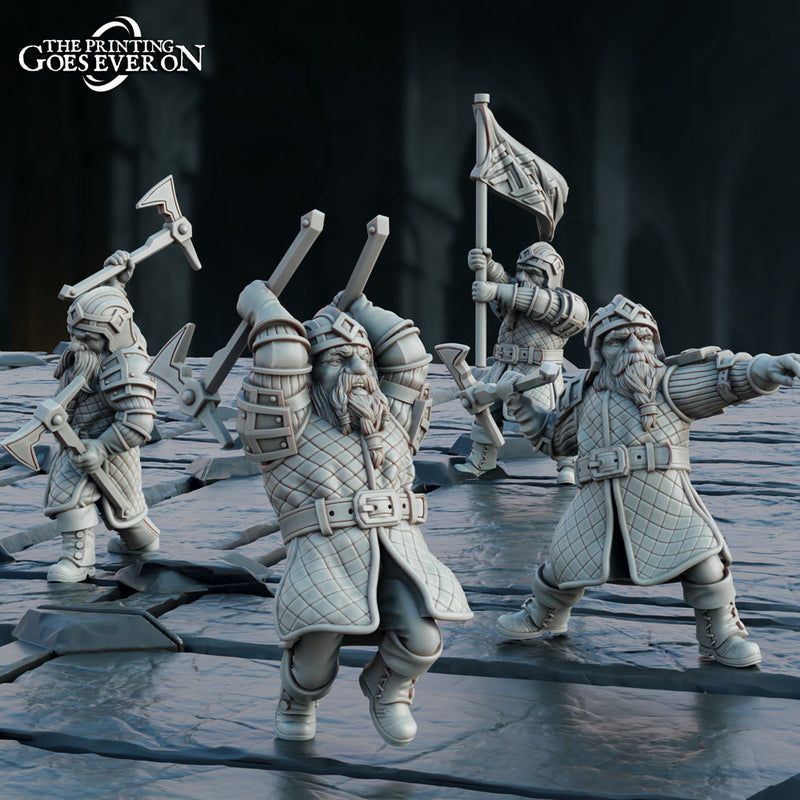 Steelvein Reavers - Dwarf Axe-Throwers