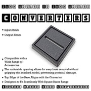 25–30mm Square Base Adapters | Injection Moulded | No Rebasing Required | Fits Popular Fantasy Miniatures - Only-Games