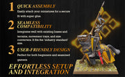 60x30mm Rectangle Bases for Tabletop Games | Premium Wargaming Cavalry Bases - Only-Games