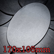 170x105mm Oval Plain Plastic Base - Only-Games