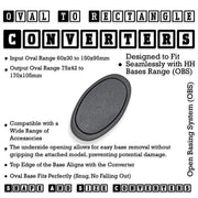Oval To Oval Bases Size Converters 3d Print Full Range - Only-Games