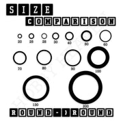 Round Bases Size Converters Round to Round 3d Print Full Range - Only-Games