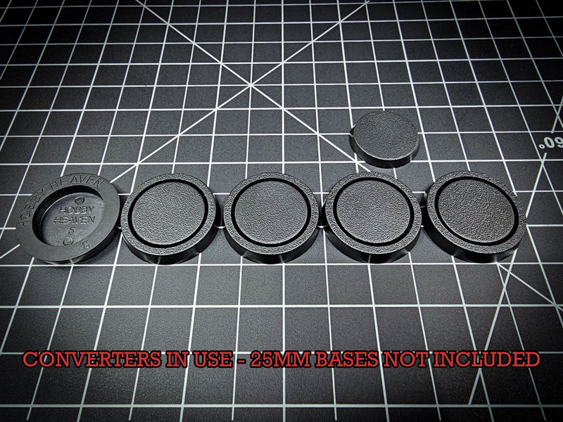 25mm to 32mm Round Base Converter | Professional Gaming Base Adapter - Only-Games