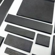 Rectangle Bases Range Sizes - 125x50mm to 200x175mm Large Sizes 3d Print Full Range Tabletop Games - Only-Games