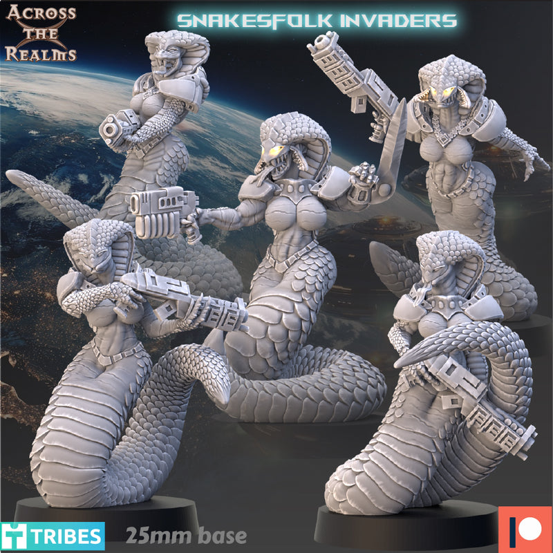 Snakesfolk Invaders - Only-Games