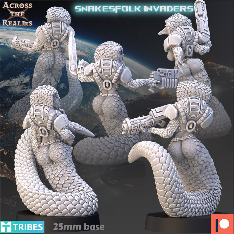Snakesfolk Invaders - Only-Games