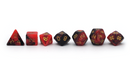 Elemental Dice | Mini | Black & Red - Only-Games