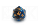 Elemental Dice | Black & Blue - Only-Games