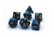 Elemental Dice | Black & Blue - Only-Games