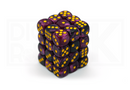 36x12MM Dice Block | Elemental Black & Purple - Only-Games