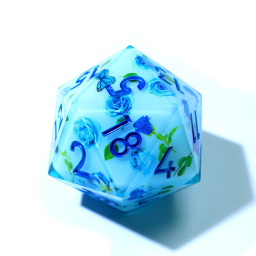 Enchanted China | 50mm D20 | Oversized Art Core Dice - Only-Games