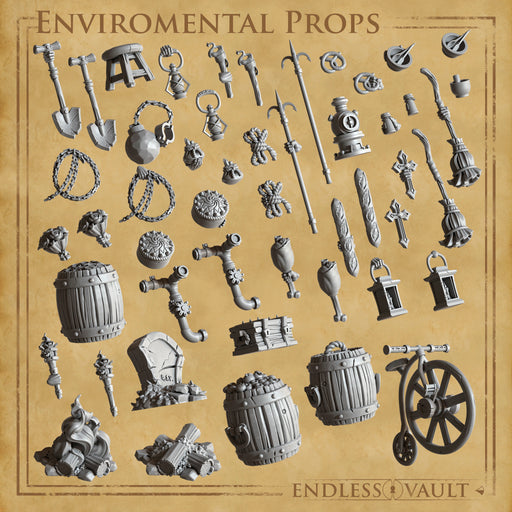 Endless Vault – Enviromental Bundle - Only-Games