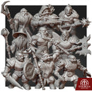 Dwarfs Squad 01  28mm/32mm/54mm - Only-Games