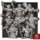Dwarfs Squad 02 28mm/32mm/54mm - Only-Games