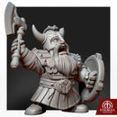 Dwarfs Squad 02 28mm/32mm/54mm - Only-Games