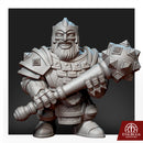 Dwarfs Squad 02 28mm/32mm/54mm - Only-Games