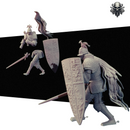 Exiled Knight 1 - Realsteone - Terrain Wargaming D&D DnD 32mm 40mm 54mm