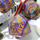 Gilded Cosmos | 33mm D20 | Oversized Art Core Dice - Only-Games
