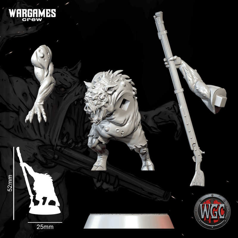 Funeral-Bound Serfs (shooting) x5 (Thralls)