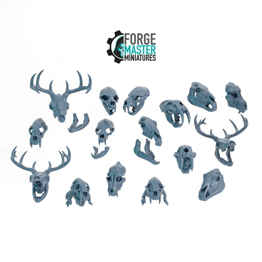 Animal Skulls and Masks - 28mm - Only-Games