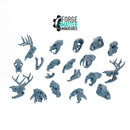 Animal Skulls and Masks - 28mm - Only-Games
