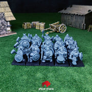 Forgeborn Clan: Clan Warriors (dwarf unit) - Only-Games