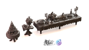 Feasting Tables - Royal Feast - CastNPlay Wargaming D&D DnD - Only-Games