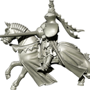 Tournament Knight of the Panther - 15 th century - 28mm - Only-Games