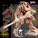 Cyberpunk - Spartan Cargo Drone - Steel Core Construct - Only-Games