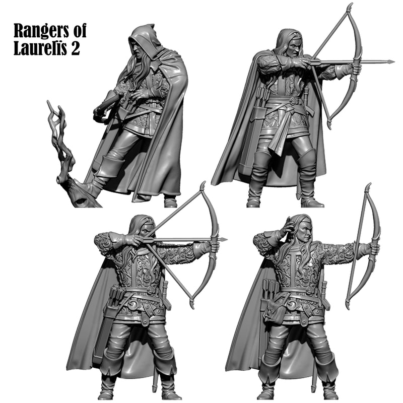 Rangers of Laurelïs - 28mm (MESBG Compatible) - Only-Games