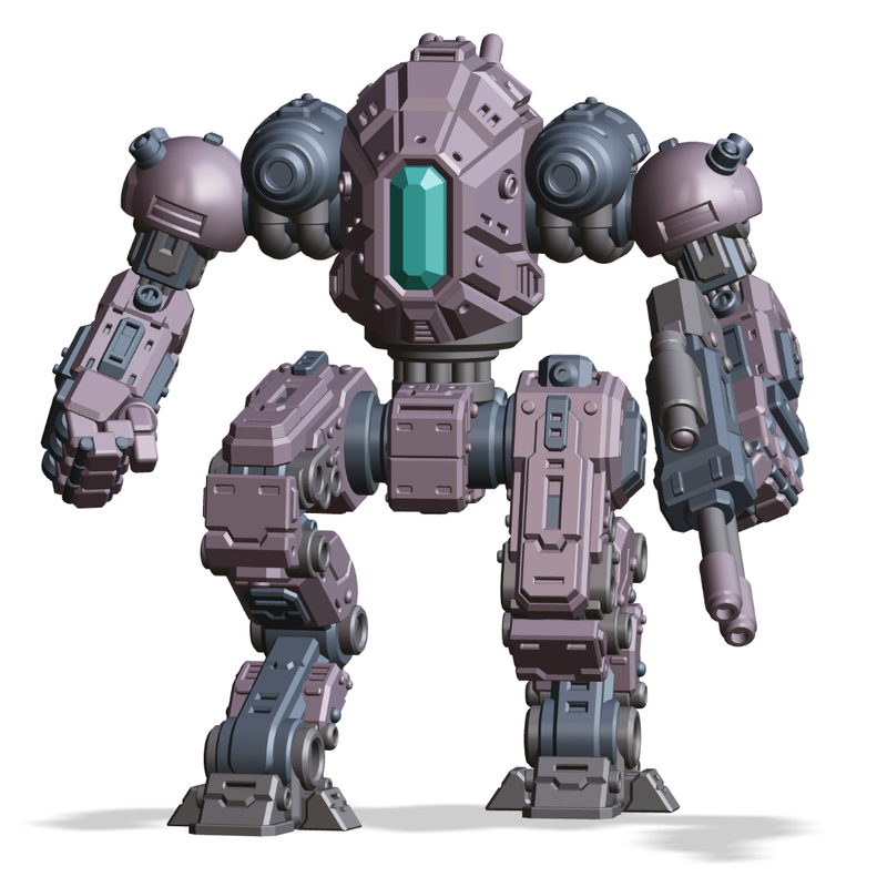 Mech Forge Quartz Mech Tabletop Miniature - Only-Games