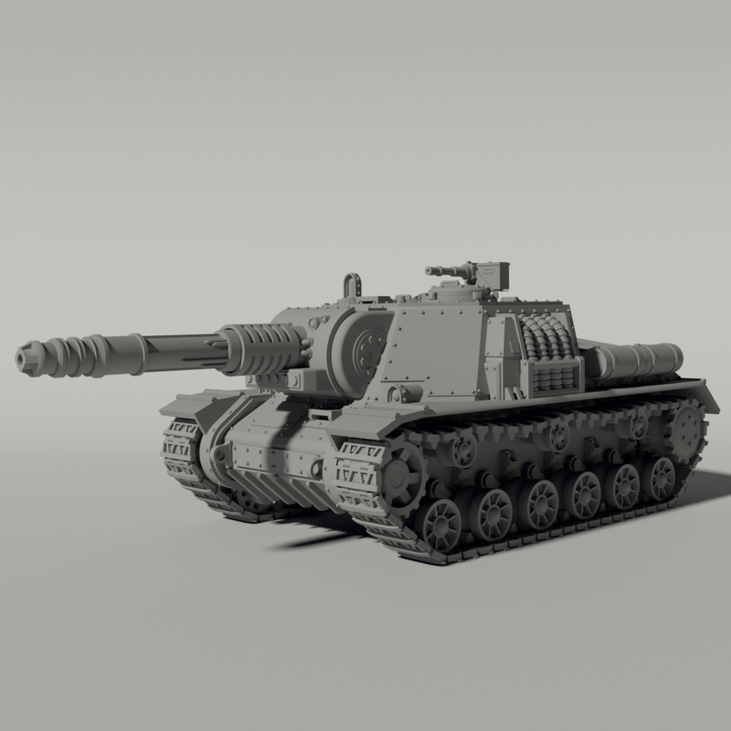 Grim ISU-152 Heavy Tank Destroyer - Only-Games