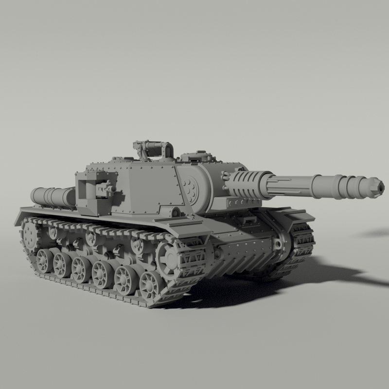 Grim ISU-152 Heavy Tank Destroyer - Only-Games