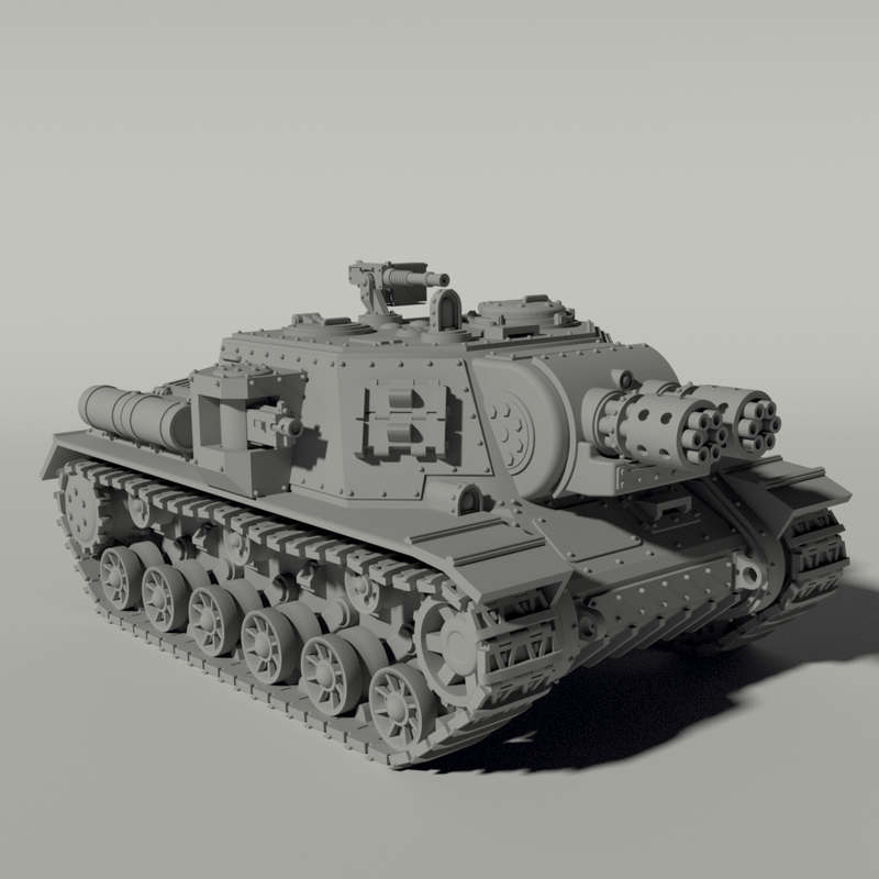 Grim ISU-152 Heavy Tank Destroyer - Only-Games