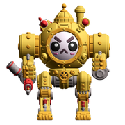 UWU Steam Force Rocket Mech tabletop Miniature - Only-Games