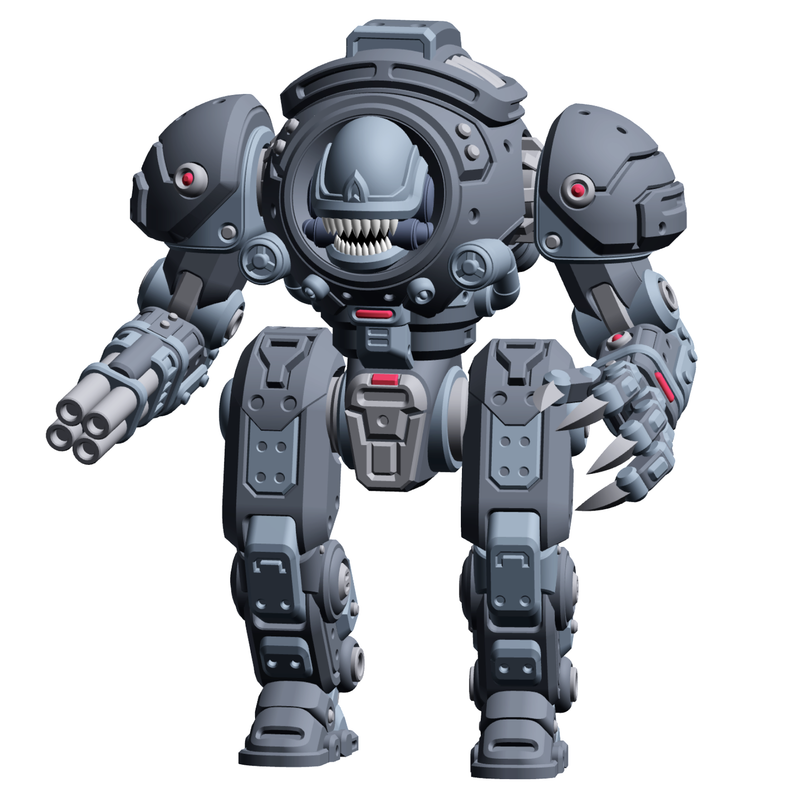 Mech Forge Nightmare Mech Tabletop Miniature - Only-Games