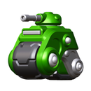Sci-Fi Chibi Tank FDM Multipart Tabletop Miniature No Paint