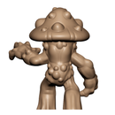 Dark Fantasy Fungus Folk Tabletop Miniatures 32mm Two STL Pack - Only-Games