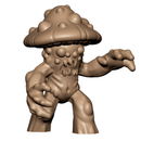 Dark Fantasy Fungus Folk Tabletop Miniatures 32mm Two STL Pack - Only-Games